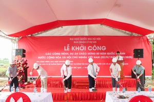Khởi công Nhà thực nghiệm đa năng, thúc đẩy hình thành đô thị đại học hiện đại.