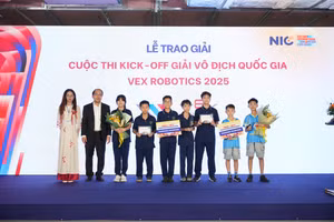 Giải đấu Kick-off Vô địch Quốc gia Việt Nam VEX Robotics 2026.