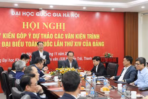 Các nhà khoa học góp ý kiến hoàn thiện Dự thảo Văn kiện Đại hội XIV.