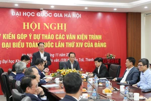 Các nhà khoa học góp ý kiến hoàn thiện Dự thảo Văn kiện Đại hội XIV.