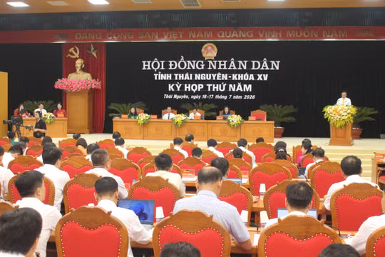 Quang cảnh kỳ họp.