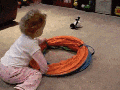 Trốn rồi nhé, đố ai tìm được em.