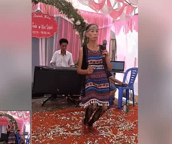 Đám cưới quê em đó.