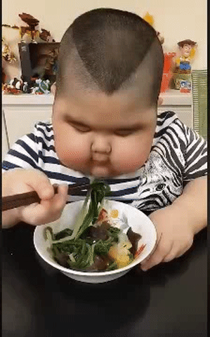 Tớ chỉ ăn rau thôi