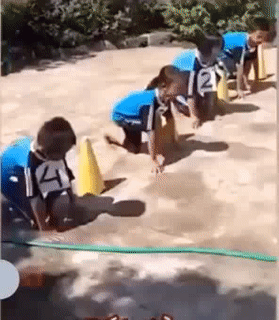 1 2 3 chạy, em số 4 mà đã đếm đến đâu.