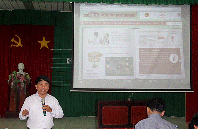 Ông Lê Văn Tuấn - Vụ Giáo dục và Thể chất , Bộ Giáo dục và Đào tạo chỉ đạo triển khai sử dụng phần mềm Ông Lê Văn Tuấn - Vụ Giáo dục và Thể chất , Bộ Giáo dục và Đào tạo chỉ đạo triển khai sử dụng phần mềm