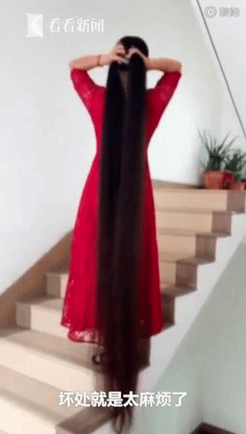 Tiên nữ tóc mây Trung Quốc tự hào với bộ tóc dài 2,5m, người mua ngã giá hơn 300 triệu nhưng không thèm bán - Hình 6