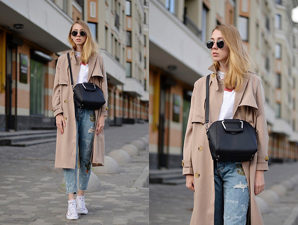 Khi nhiệt độ thời tiết thấp hơn, camel coat là món đồ thường được các fashionista thế giới "săn lùng" nhiều nhất. Áo choàng kiểu dáng đơn giản được họ phối hợp nhịp nhàng cùng nhiều kiểu trang phục khác nhau. phoi-do-mua-dong-voi-tong-mau-thanh-nha-4