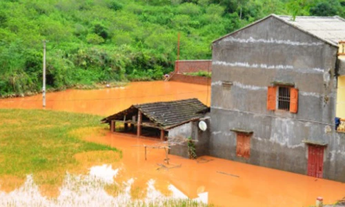 Giông sét ở Cao Bằng làm một người chết