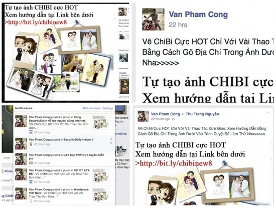 Cẩn thận với bẫy virus “Like” và "Share" tự động