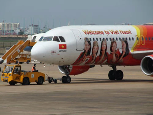 Máy bay Vietjet. Ảnh: Trung Hiếu