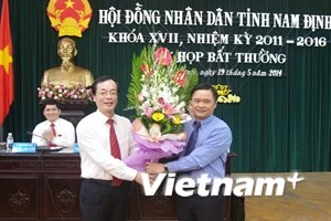 Ông Bạch Ngọc Chiến giữ chức Phó Chủ tịch Nam Định