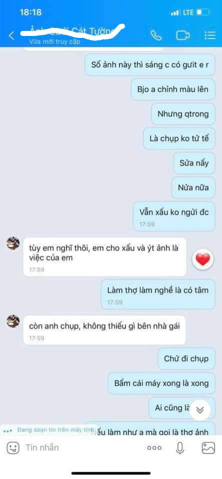 Cô dâu “dở khóc dở cười” vì tin nhầm thợ ảnh ảnh 6 Cô dâu “dở khóc dở cười” lên mạng kêu than vì tin nhầm thợ ảnh
