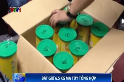 Việt kiều Hong Kong chuyển 6,5kg ma túy về quê hương