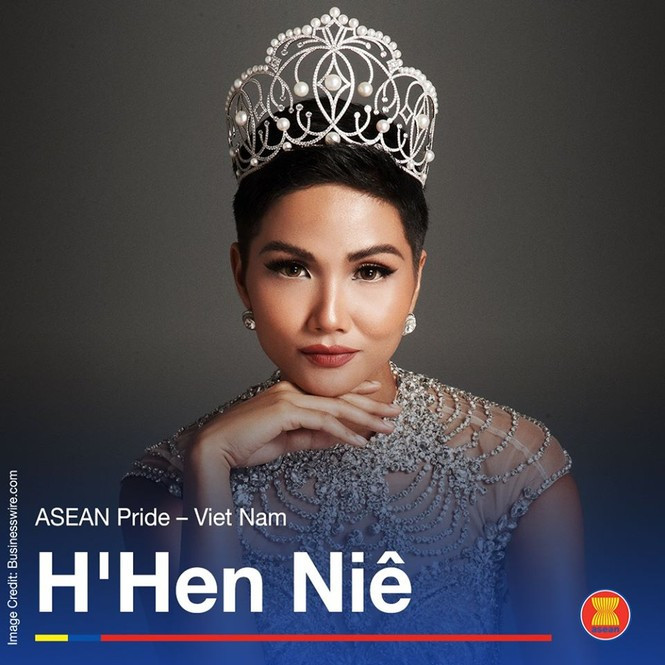 Hoa hậu H"Hen Niê được vinh danh là "Niềm tự hào của Đông Nam Á" trên fanpage chính thức của ASEAN ảnh 1 H'Hen Niê được fanpage chính thức của ASEAN vinh danh là 'Niềm tự hào của Đông Nam Á' - ảnh 1