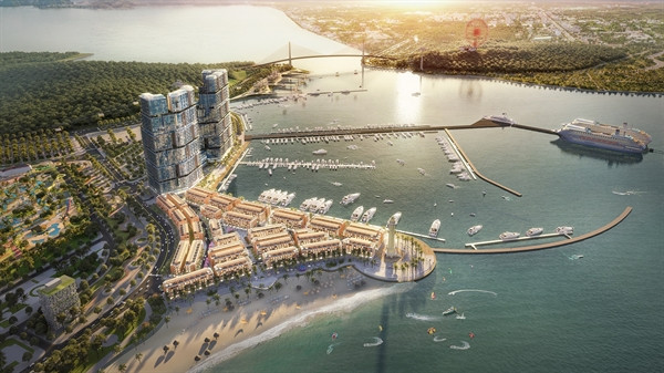 Giải mã sóng đầu tư do Sun Property tạo ra tại mỗi điểm đến Sun Marina sở hữu vị trí độc tôn cùng kiến trúc độc đáo sẽ trở thành biểu tượng mới của Hạ Long. Ảnh: Phối cảnh minh họa.