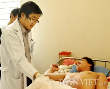 Nạn nhân đang bình phục.