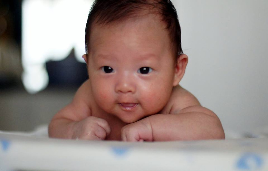 MC Đan Lê khoe ảnh con trai yêu hóng chuyện