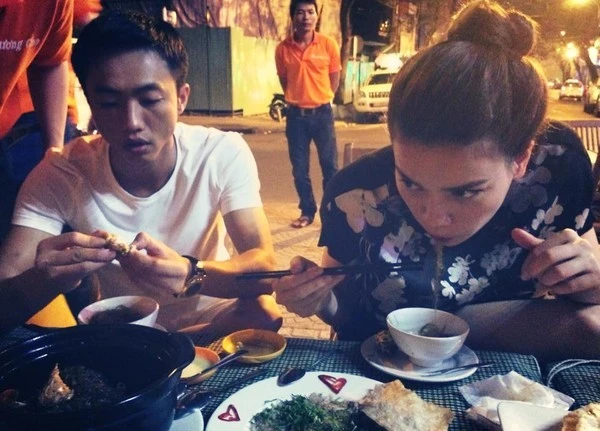 Hình ảnh hạnh phúc mới nhất của Hà Hồ, Cường Đô la sau tin tan vỡ. Ảnh: FB Anh Tuấn Anh