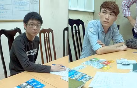 Hai đối tượng Trương Khải Nhạc và Tạ Minh Tu