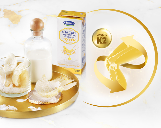 Vinamilk ra mắt sữa tươi chứa tổ yến đầu tiên tại Việt Nam ảnh 3 Vinamilk ra mắt sữa tươi chứa tổ yến đầu tiên tại Việt Nam - ảnh 3