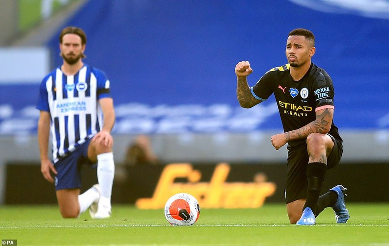 Jesus góp một bàn cho Man City. ẢNH: PA Jesus góp một bàn cho Man City. ẢNH: PA