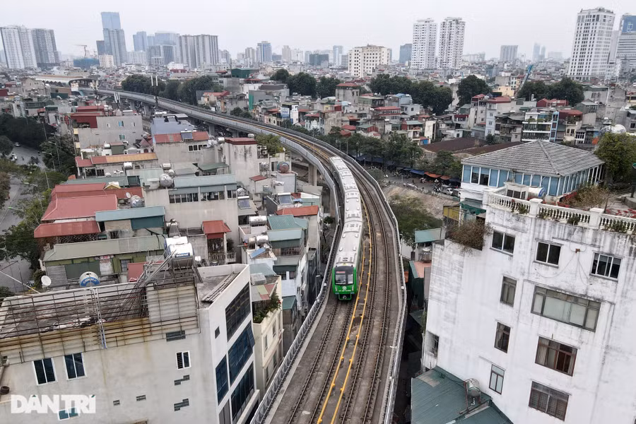 Tiết lộ đầu tiên về kết quả chạy thử nghiệm đường sắt Cát Linh - Hà Đông - 10