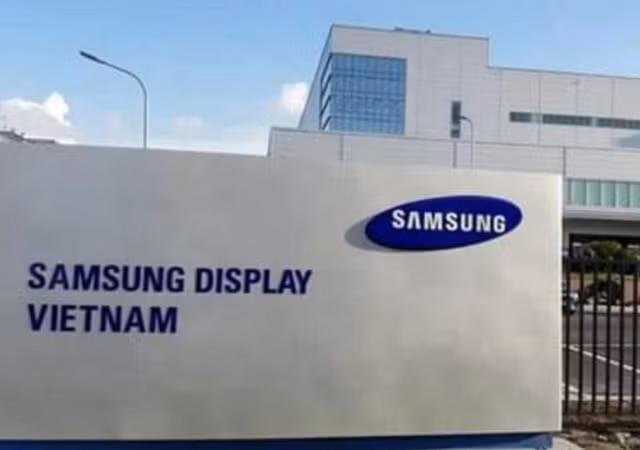 Công ty Samsung Display nơi các chuyên gia tới làm việc.