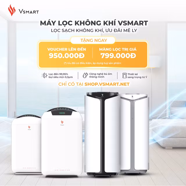 VinSmart mở bán máy lọc không khí và giải pháp nhà thông minh độc quyền trên Vsmart online - 1