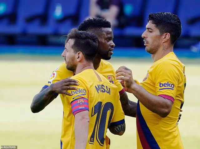 Messi lập cú đúp, Barcelona thắng tưng bừng ở vòng cuối La Liga - 7