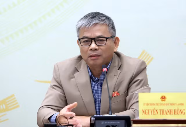 Thiếu tướng Nguyễn Thanh Hồng, Uỷ viên Thường trực Uỷ ban Quốc phòng và An ninh