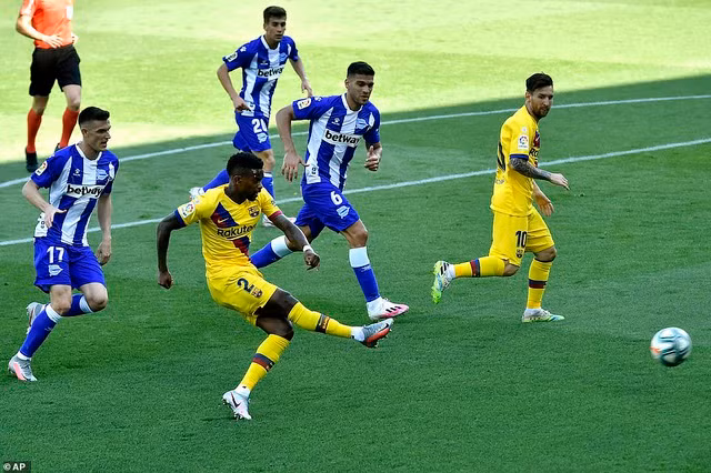 Messi lập cú đúp, Barcelona thắng tưng bừng ở vòng cuối La Liga - 6