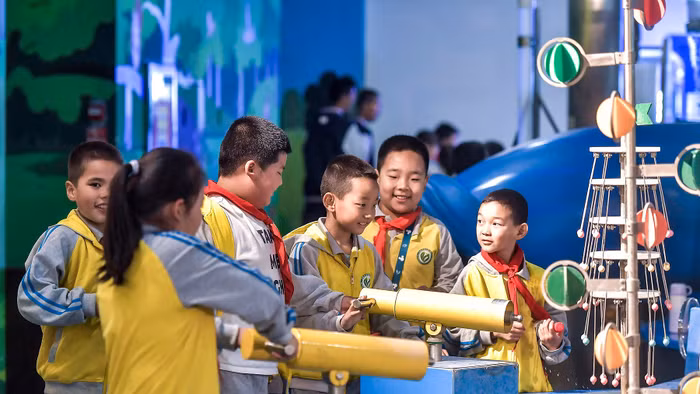 Học sinh Trung Quốc có nhiều thời gian nghỉ ngơi.