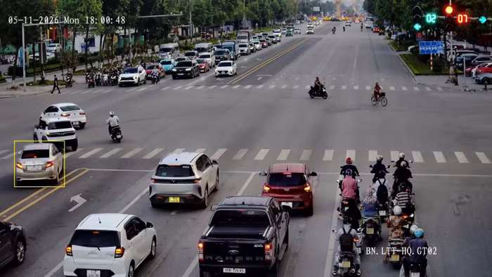 Qua camera, CSGT Bắc Ninh phát hiện hàng trăm trường hợp vi phạm trật tự ATGT/tuần.