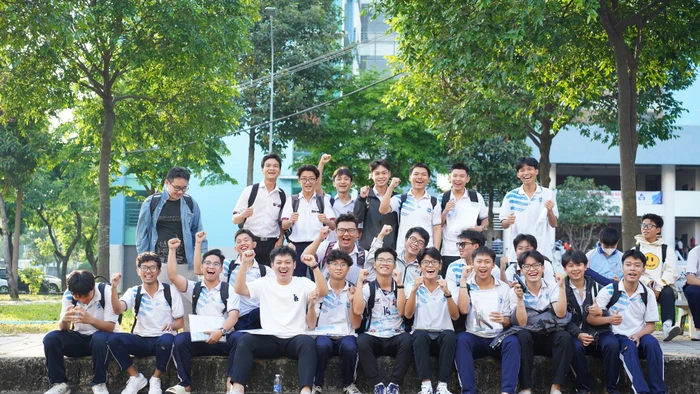 Thí sinh dự thi đánh giá năng lực do Đại học Quốc gia TPHCM tổ chức năm 2025. Ảnh: HCMUT