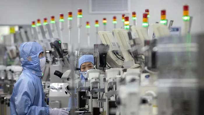 Bên trong một cơ sở sản xuất chip tại Ấn Độ.