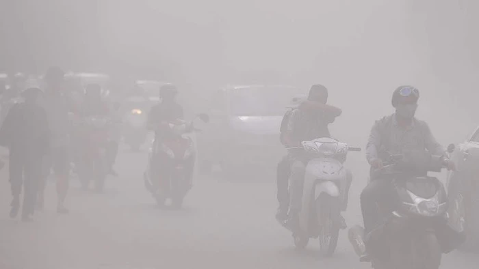 Nhiều thời điểm tại Hà Nội chỉ số AQI đã lên mức xấu.