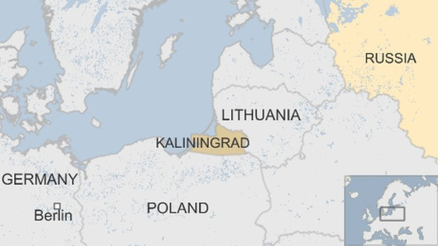 Kaliningrad được so sánh như "mũi tên" của Nga găm vào NATO. 91738944-russiakalin4640916.png