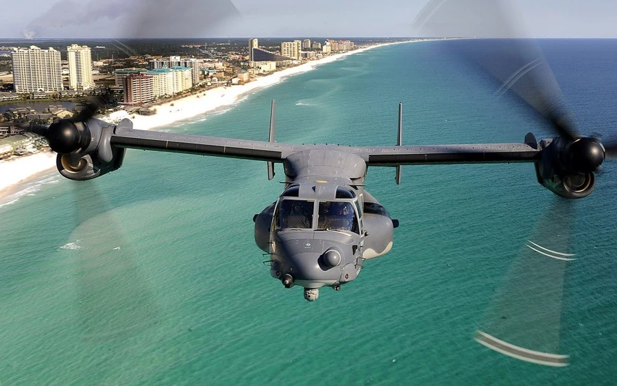 Máy bay cánh quạt lật V-22 Osprey tiếp tục nằm đất cho đến năm 2026
