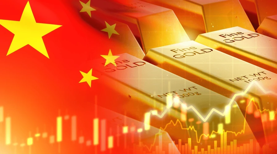 Giá vàng giảm mạnh khi Trung Quốc thanh lý kho dự trữ với khối lượng kỷ lục