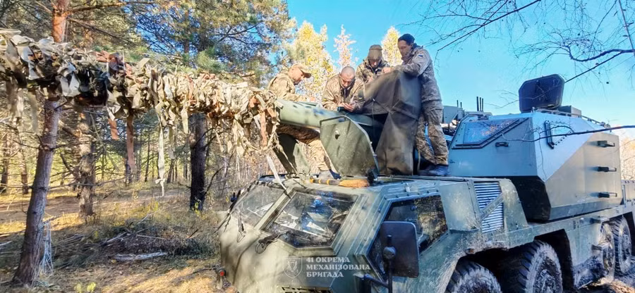 Lữ đoàn cơ giới 41 nhận pháo tự hành Dita cực mạnh