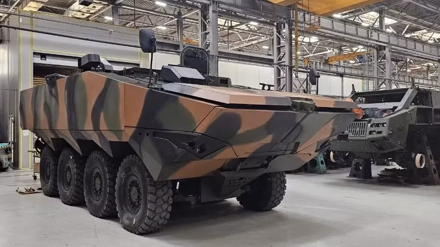 Đồng minh thân thiết của Nga sản xuất xe bọc thép chở quân... của Singapore