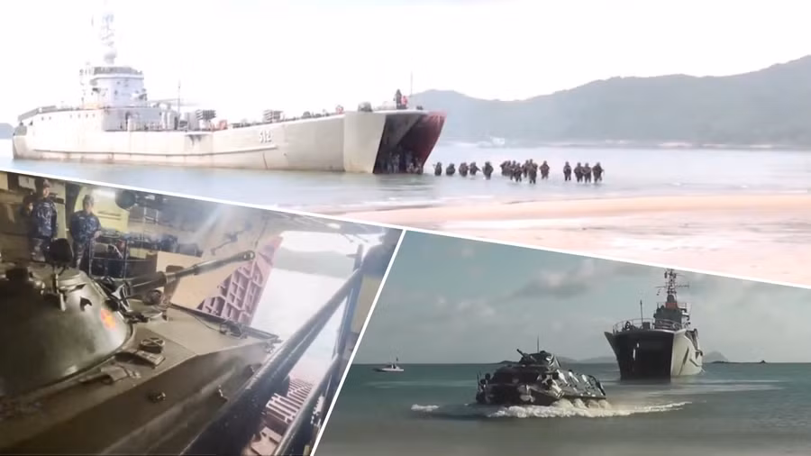 Báo nước ngoài quan tâm cuộc diễn tập đổ bộ của Việt Nam