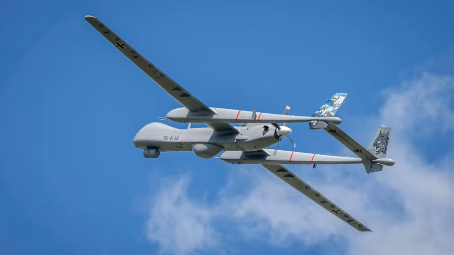 UAV Heron TP khóa chặt mọi tàu đối phương khi tham gia Chiến dịch Baltic Sentinel