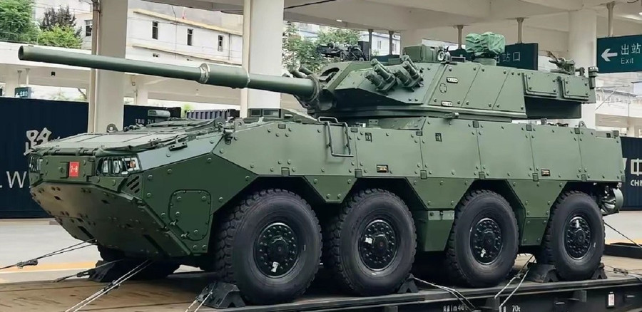 Xe tăng bánh lốp lội nước ZTL-19 thế hệ mới của Trung Quốc. griypjkw8aacwwu.jpg