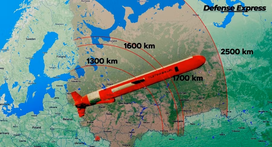 Tomahawk thực sự tấn công ở tầm xa bao nhiêu - 2500 km hay chỉ 1300 km?