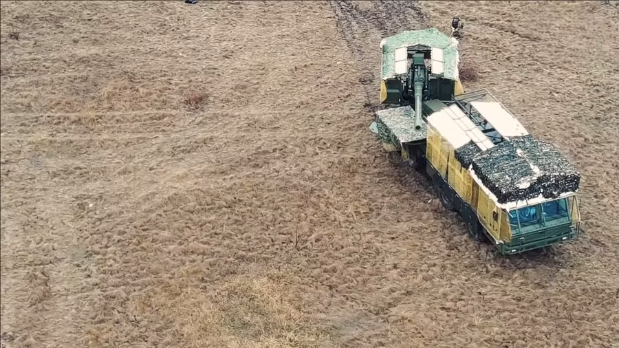 Bắt đầu sử dụng pháo tự hành mới chưa từng thấy trên chiến trường