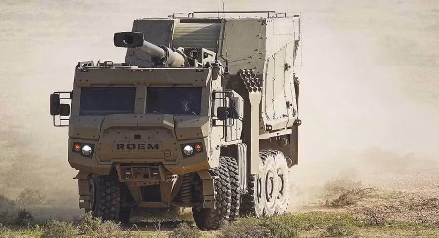 Pháo tự hành Sigma 155 Roem đầu tiên đã được giao