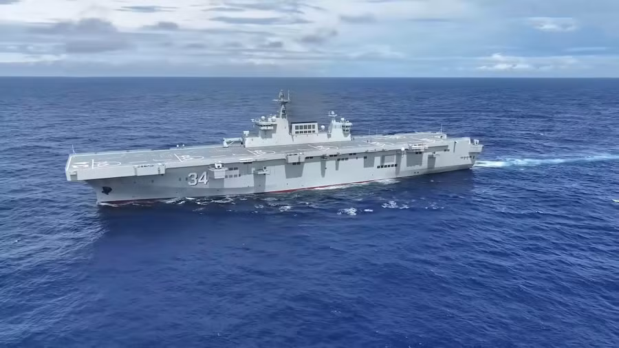 Trung Quốc 'thần tốc' đưa vào hoạt động tàu đổ bộ Type 075 thứ tư