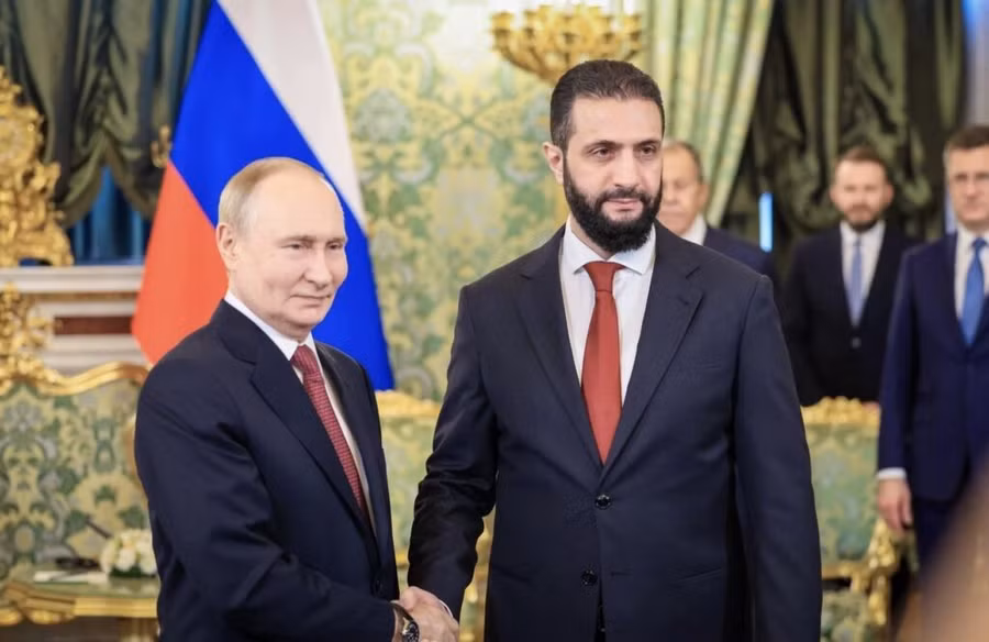 Al-Sharaa đến Moskva để tìm kiếm sự bảo đảm bảo vệ trước Israel